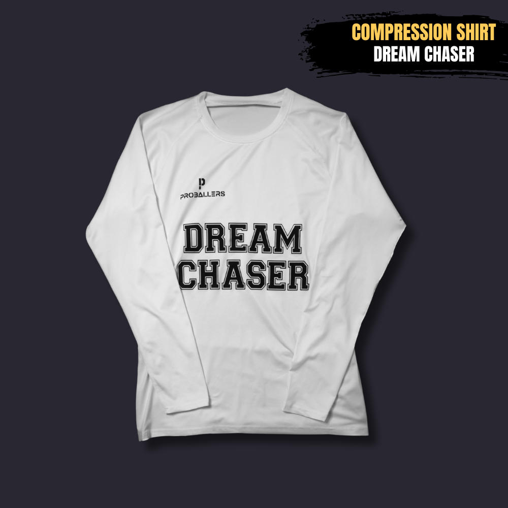 "Dream Chaser" Langarm Kompressionsshirt