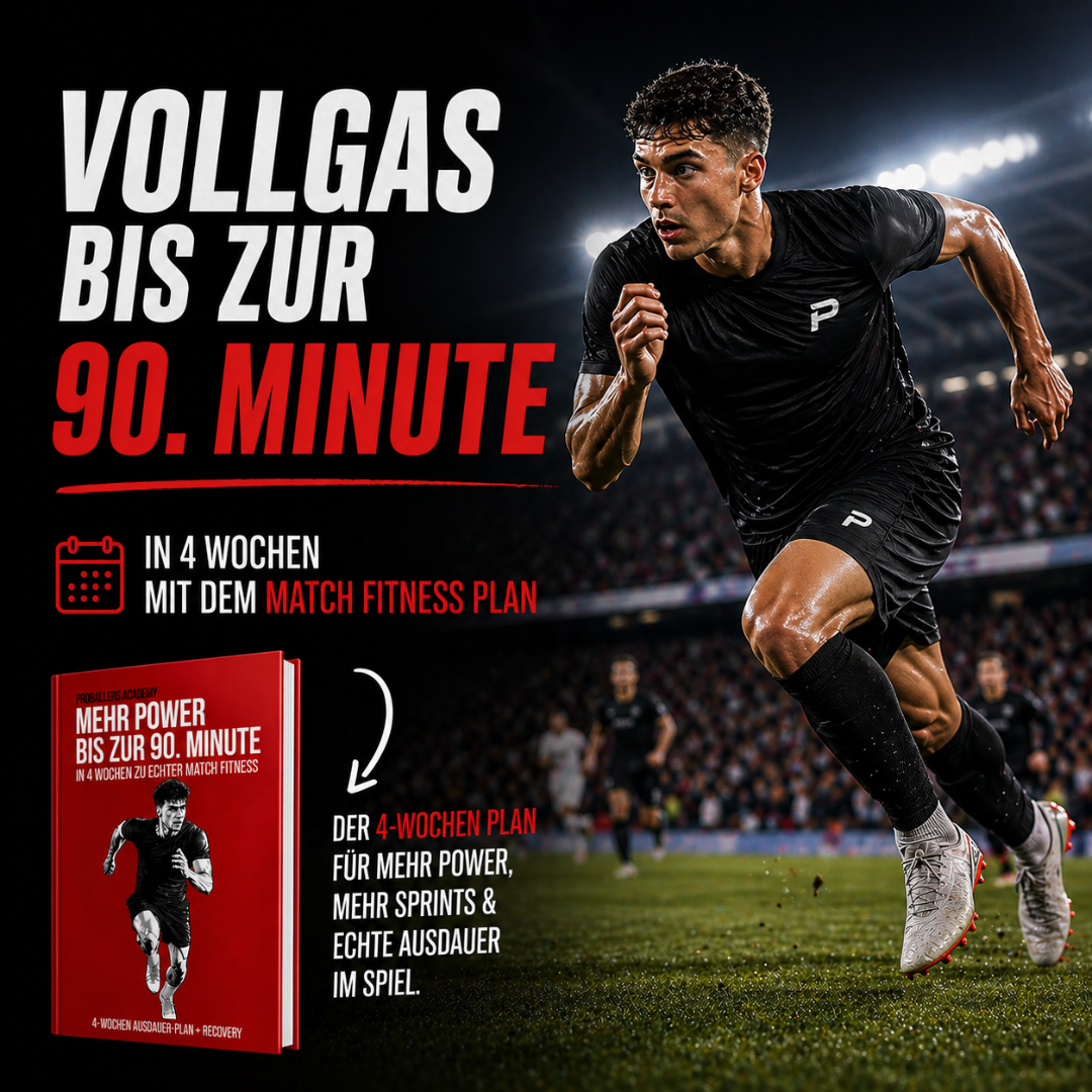 Mehr Power bis zur 90. Minute – Der 4 Wochen Match Fitness Plan