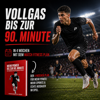 Mehr Power bis zur 90. Minute – Der 4 Wochen Match Fitness Plan