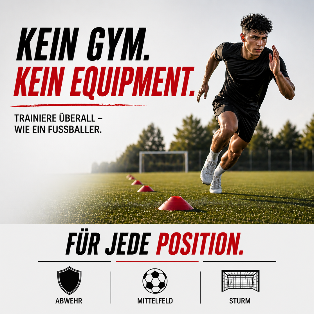 Mehr Power bis zur 90. Minute – Der 4 Wochen Match Fitness Plan
