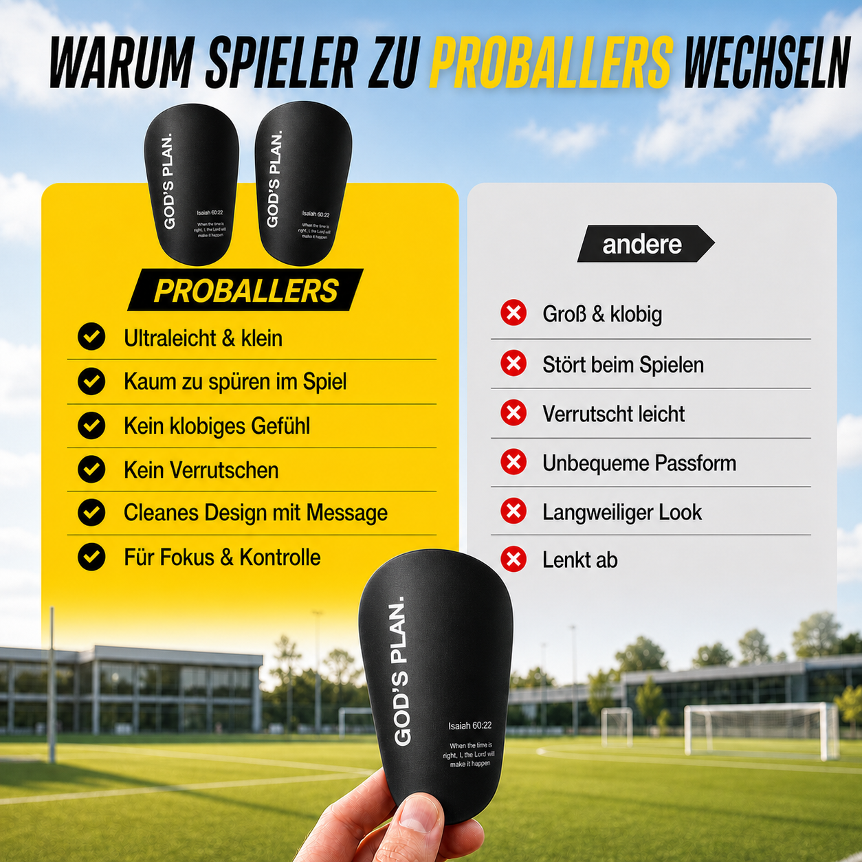 Mini Shinpads "God's Plan"