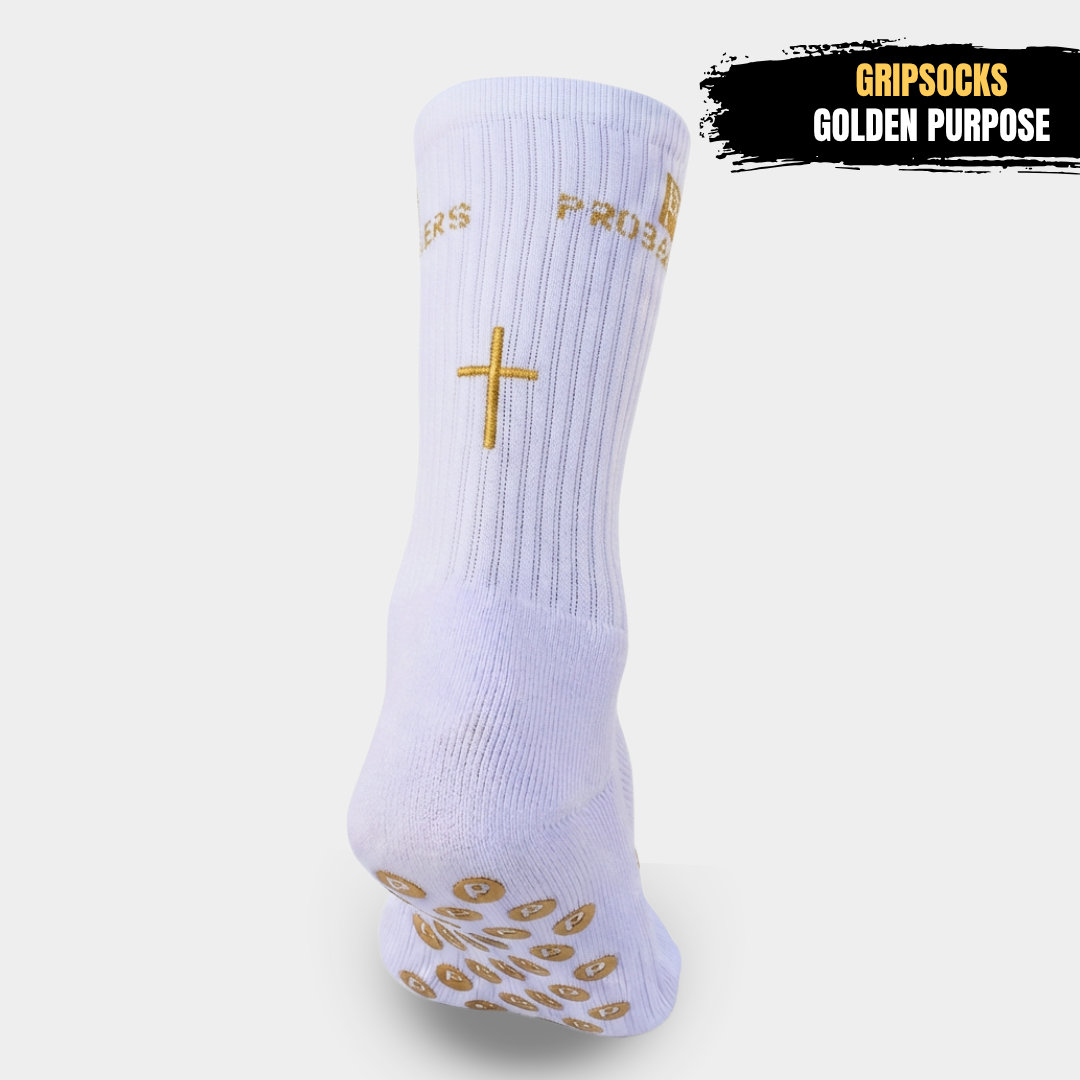 GOLDEN PURPOSE † GRIPSOCKEN