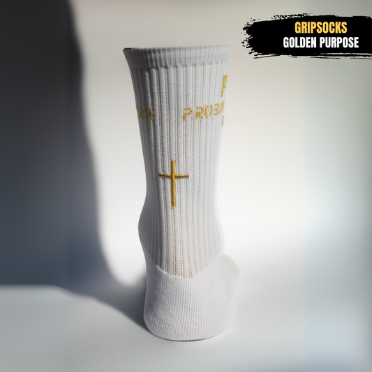 GOLDEN PURPOSE † GRIPSOCKEN